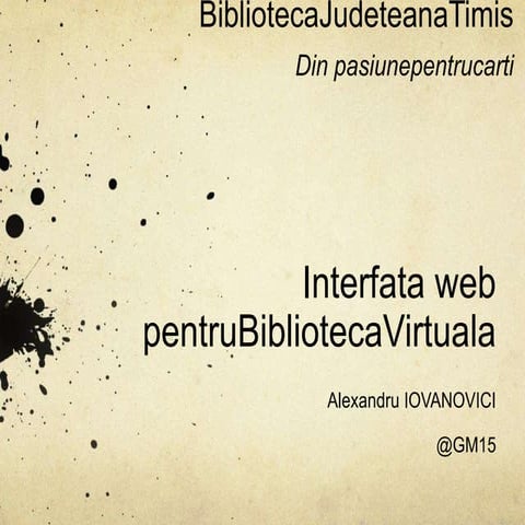 Biblioteca Virtuala Timis