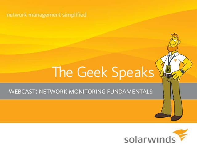 Network Management Fundamentals