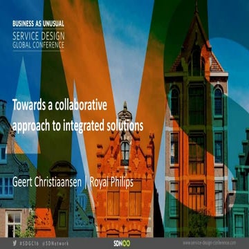 Geert Christiaansen/Royal Philips - Towards a collaborative approach to integ...
