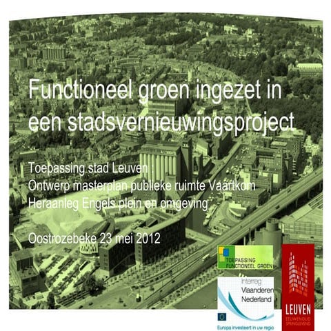 gebiedsontwikkeling Vaartkom 