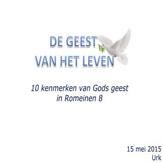 de Geest van het leven