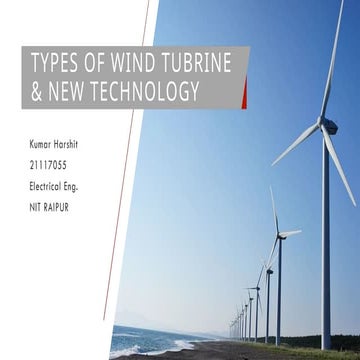 Gee wind turbine and new tech by kumar harshit