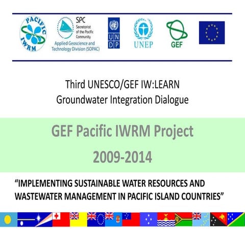 Gef p acific iwrm gw integration dialogue pres