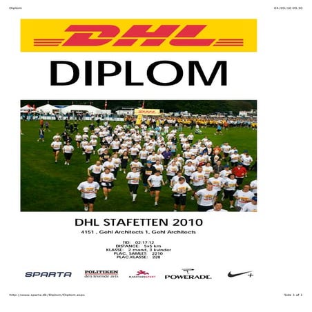 Gehl1 DHL Stafet 2010