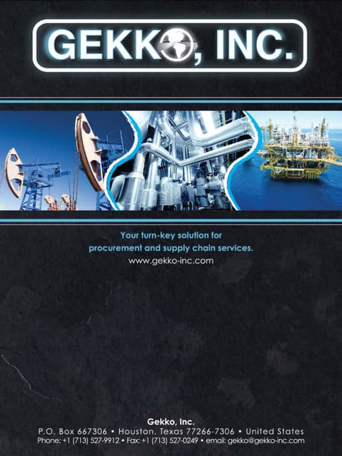 Gekko oil brochure_