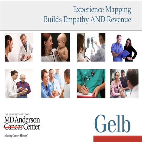 Gelb   patient experience mapping promotes empathy and revenues