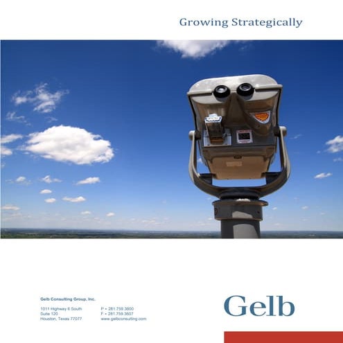 Gelb Growing Strategically