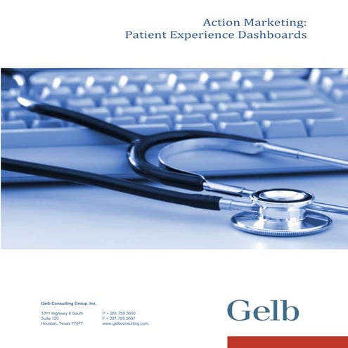 Patient Experience Dashboards