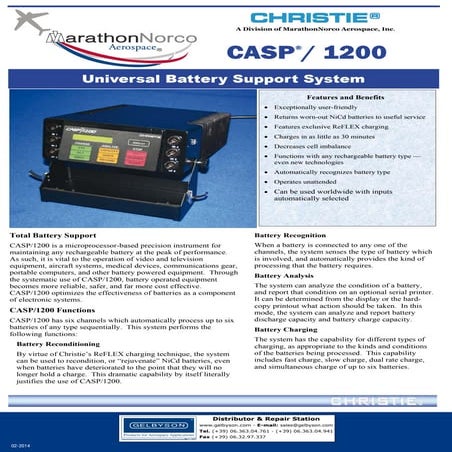 Gelbyson cec rf80-m | PDF