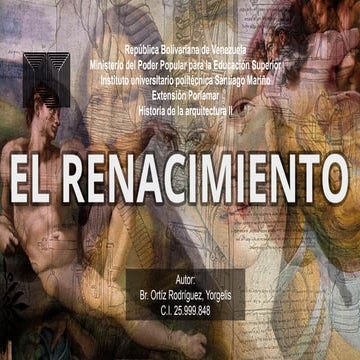 Elementos Clasicos del Renacimiento