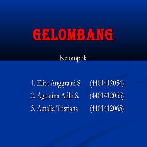 Gelombang