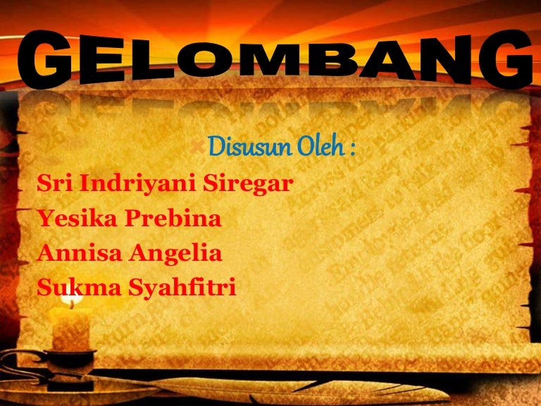 Gelombang Fisika Kelas Xii