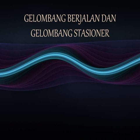 Gelombang stasioner SMA