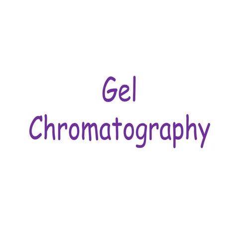 Gel permeation chromatography   copy