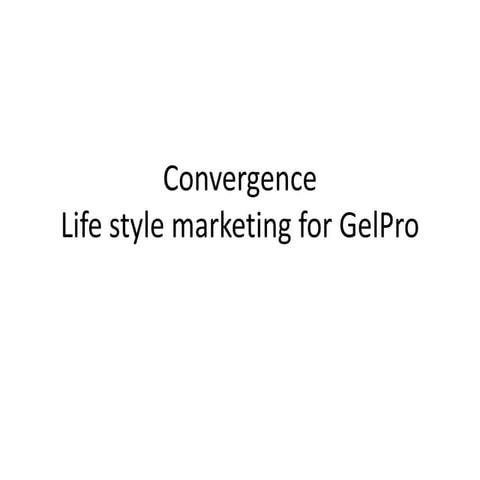 Gelpro Convergence