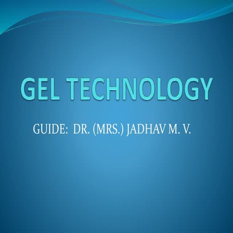 Gel tech