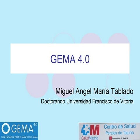 Gema 4.0. Guia Española Manejo del Asma
