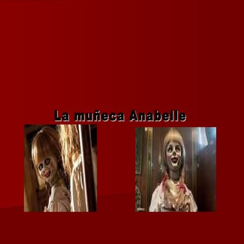 La muñeca Anabelle