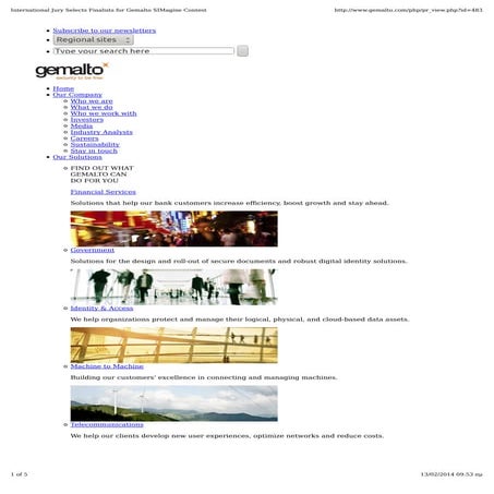 Gemalto KonnexSim - SIMagine 2009