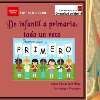De Infantil a Primaria