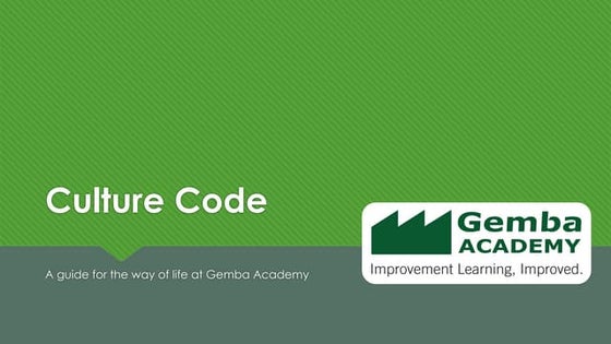 Gemba academy llc