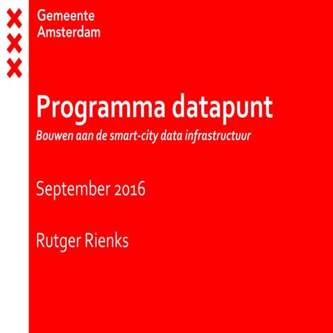 Gemeente amsterdam rutger rienks