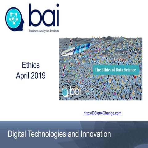 Technologies and Innovation – Ethics