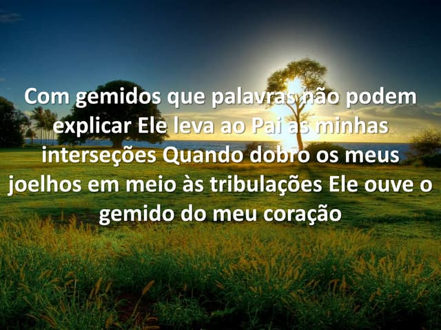 Gemidos e palavras | PPTX