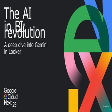 The AI Revolution in Business Intelligence: Deep Dive into Gemini in ...