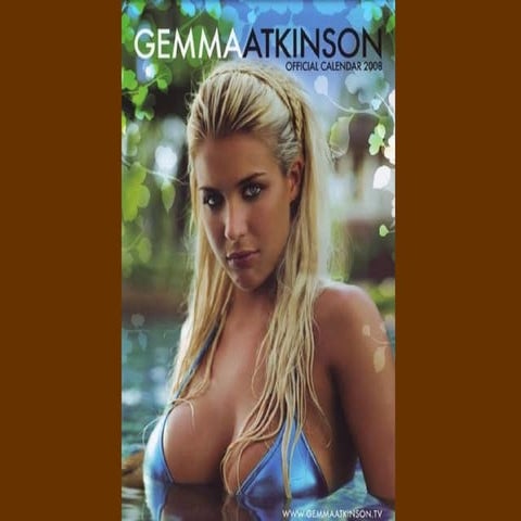 Gemma Atkinson Calendar 2008