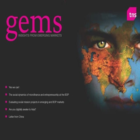 TNS Global: GEMs – Insights from Emerging Markets 1/2010