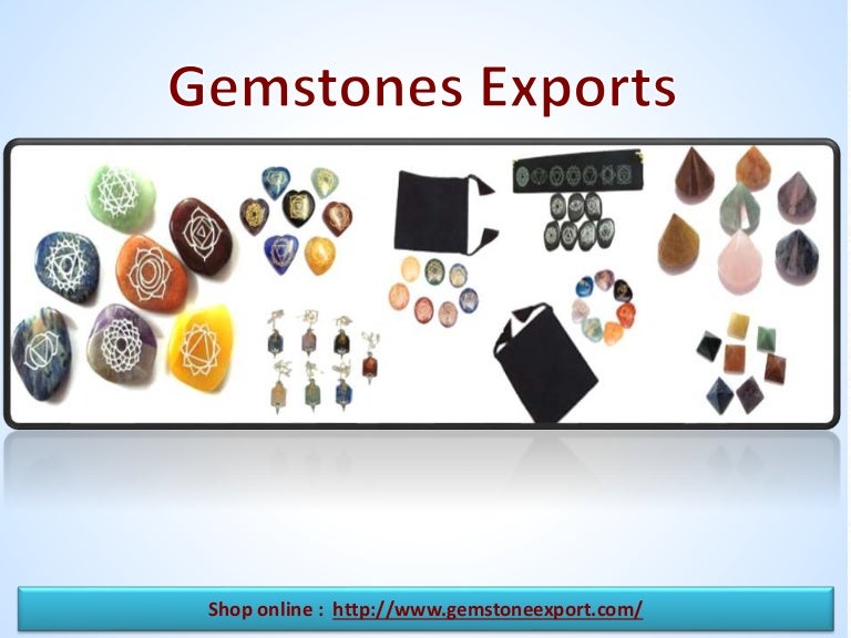 Gemstone exports