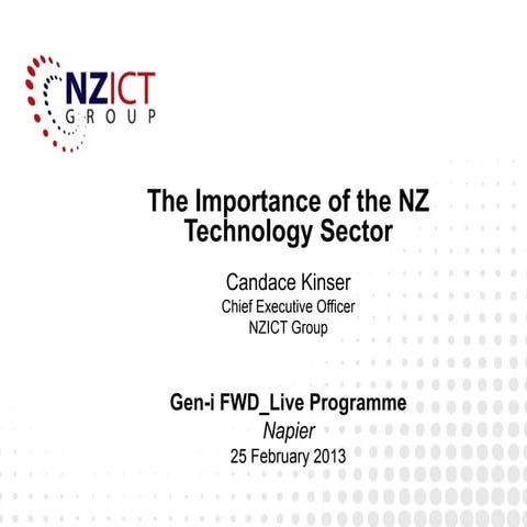 The Importance of the NZ Technology Sector