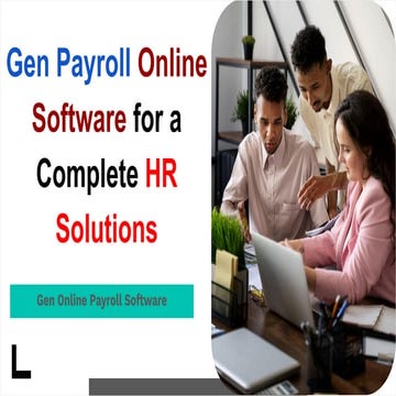 Gen Online Payroll Software: A Complete Solution for Managing All HR ...