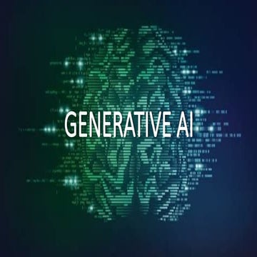 Gen ai, Presentation by Team Tiger Sathi