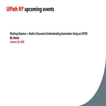 Unlocking Gen AI Capabilities Within UiPath Document Understanding | PDF