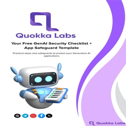 GenAI Security Checklist + App Safeguard Template