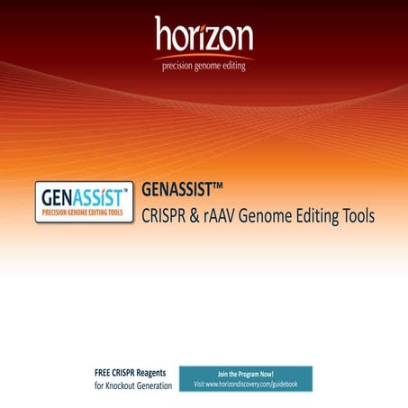 GENASSIST™ CRISPR & rAAV Genome Editing Tools