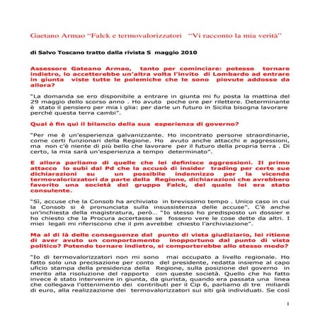 GENCHI RIMOSSO E REINTEGRATO FALK ARMAO BRUCIATORI TERMOVALORIZZATORI LOMBARD...