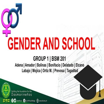 Gender-and-School_G1_BSM201mmmmmmmmmmmmm