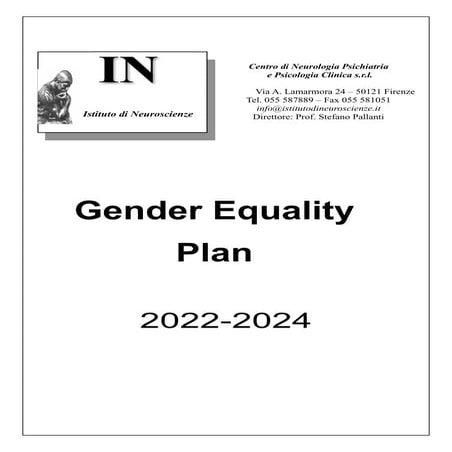 Gender Equality Plan 2022-2024