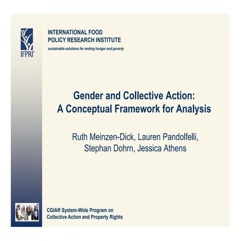 Gender And Collective Action