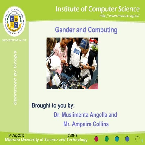 Gender and computing