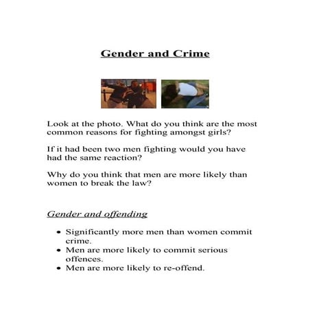 Gender & Crime Booklet | DOC