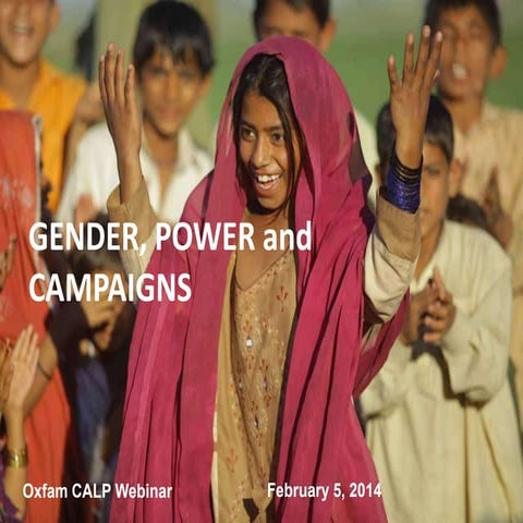 Gender and power analysis