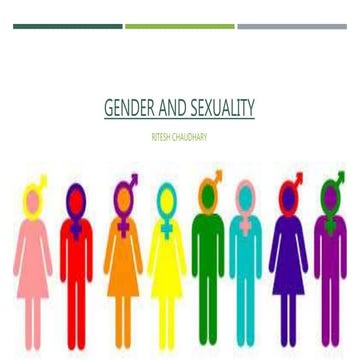 Gender and sexuality