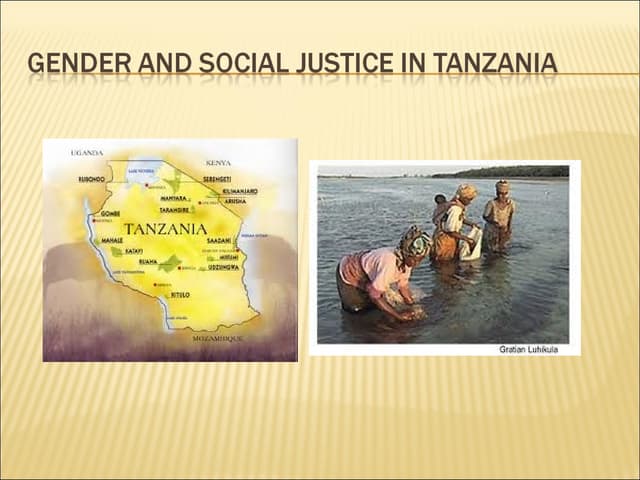 Gender and Social Justice in Tanzania