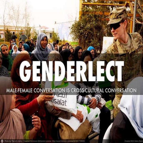 Gender  communication 