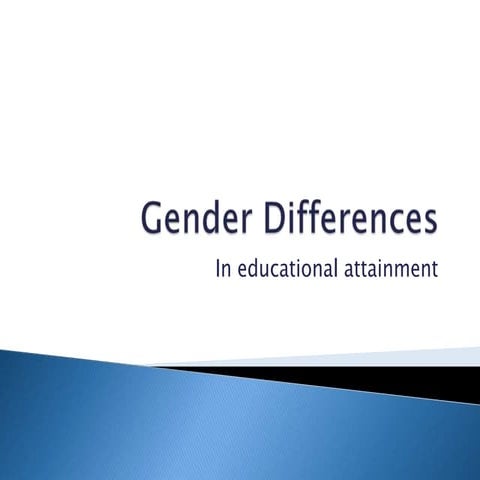 Gender differences external