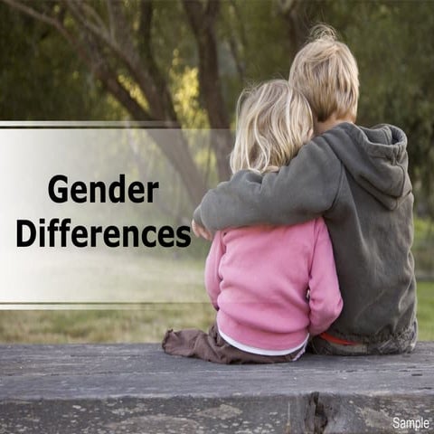 Gender differences